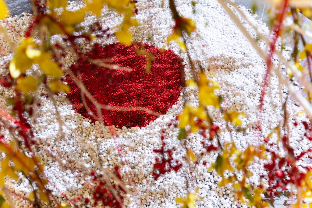 Japanese floral display