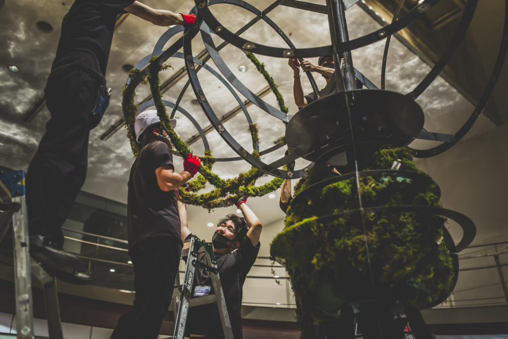 Floral artist Hikaru Seino