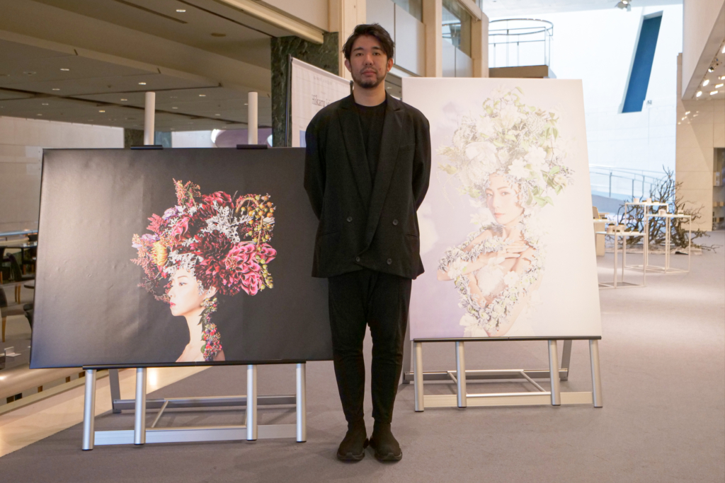 Flower exhibition by Hikaru Seino